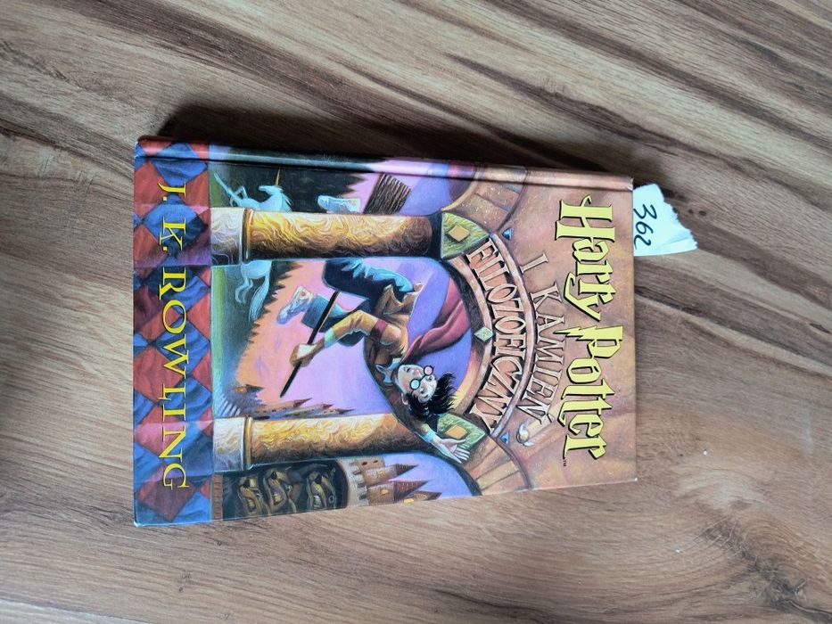 #362 Harry Potter i kamień filozoficzny stare wydanie