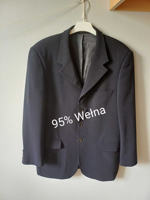 Balenciaga wełniana marynarka rozmiar L/XL