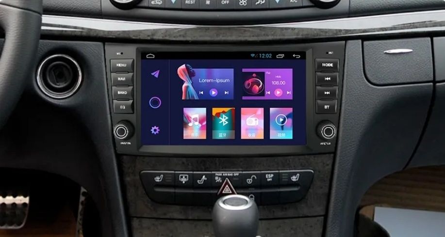 Магнітола W211 магнитофон mercedes w211 магнітофон E clas 211 android