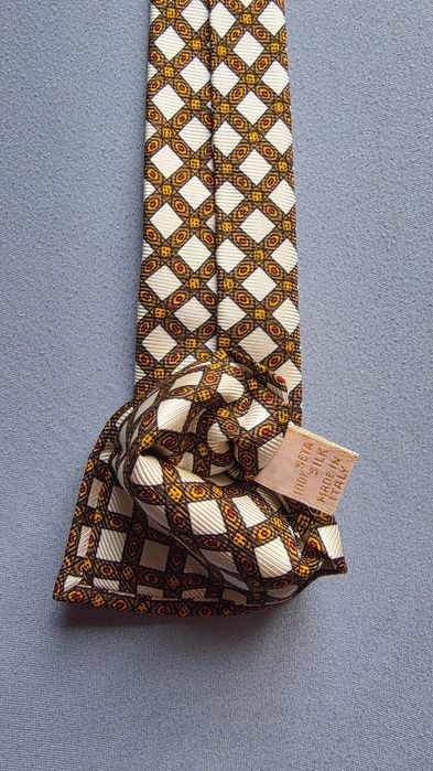 Krawat jedwabny KITON