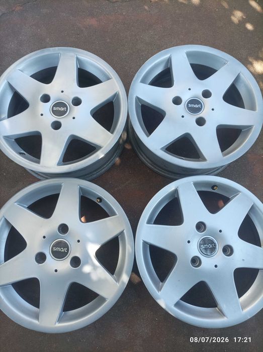 Jantes 15 3x112 Smart For Two 1 , 2, Roadster