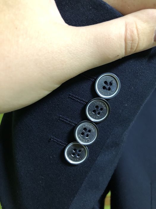 Garnitur męski slim granatowy