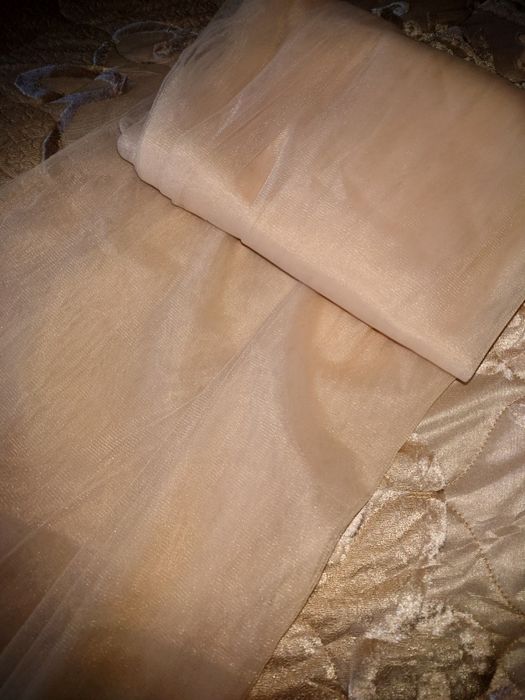 Отрезы ткани фатин сетка
