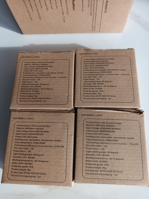 Stylowe Podświetlenie Schodów LED z Czujnikiem Ruchu – Komplet 4 szt.