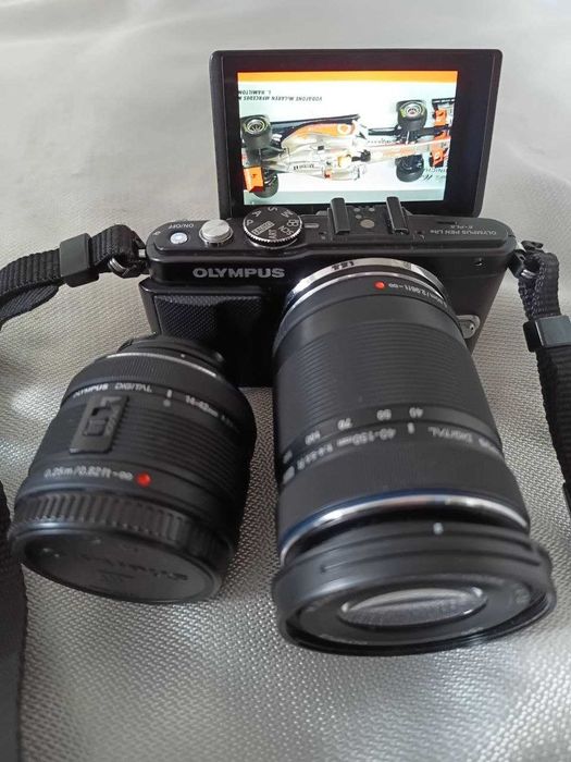 Фотоапарат Olympus PEN E-PL5 kit 40-150 мм, обьектив 14-42 мм, сумка