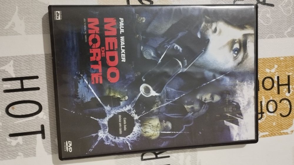 DVD original Medo de morte