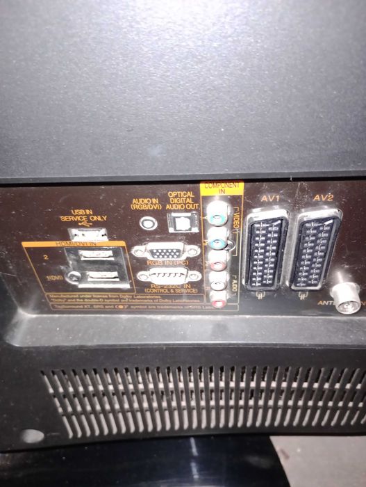 Telewizor LG 42 całe uszkodzony brak zasilania