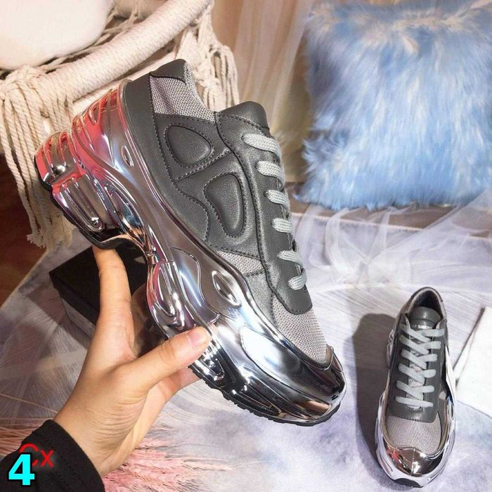 ПРЕМІУМ ЯКІСТЬ‼️Кросівки Raf Simons Metallic /озвиго металик 36