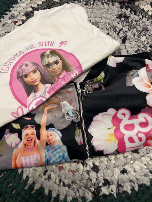 2 bluzy Barbie 122/128