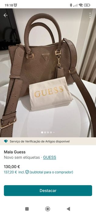 Mala Guess Nova sem etiqueta