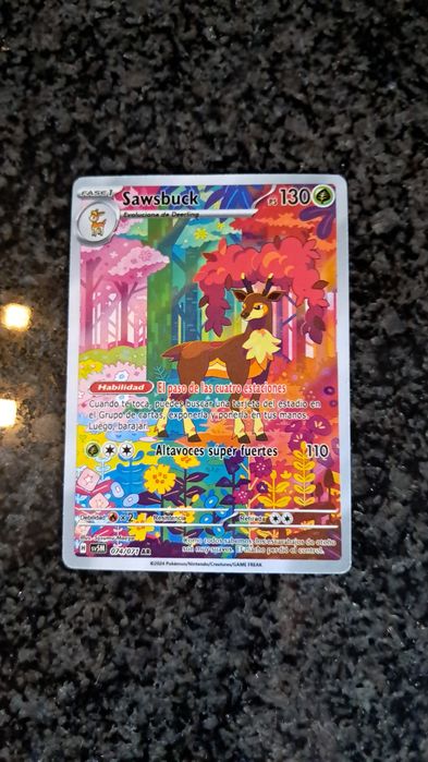 Carta pokemon espanhol