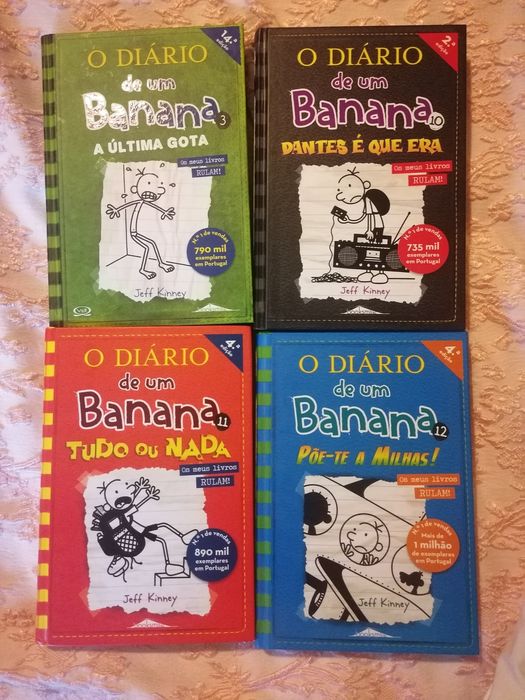 Livro do Diário de um Banana, 3, 10, 11, 12