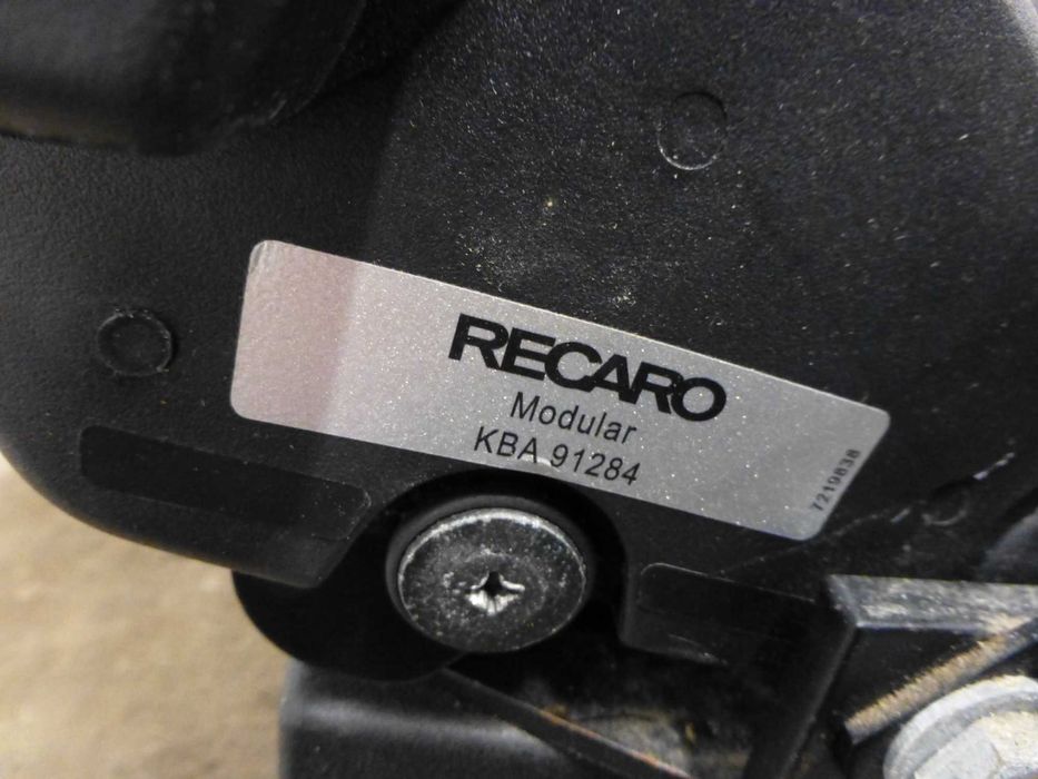 fotel lewy przód RECARO kubełek pompowany ortopedyczny KBA 91284