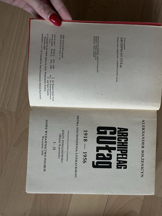 Archipelag GUŁag – Aleksander Sołżenicyn | Komplet 3 tomów | 1990
