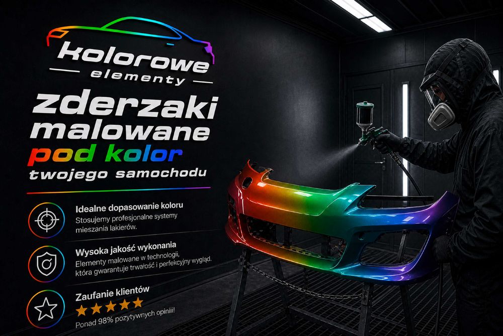 Zderzaki w kolorze nadwozia