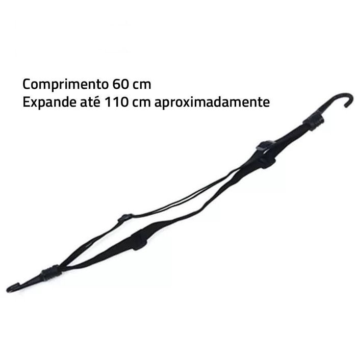 Elástico ganchos transporte capacete moto chopper bobber cafe racer