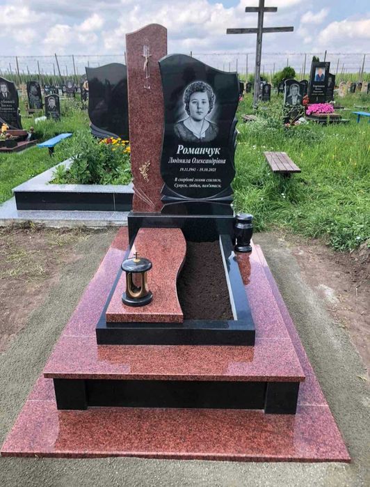 Установка пам'ятників, пам'ятник цоколя, плитка. Монтаж демонтаж. Памя
