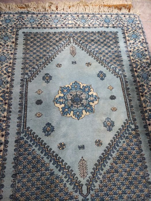 Tapete azul de origem Marrocos424348045762908161