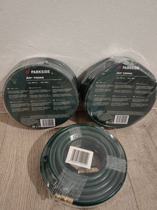 Шланг повітряний 10м Parkside PDS10/пневмо/воздушный/пневмат