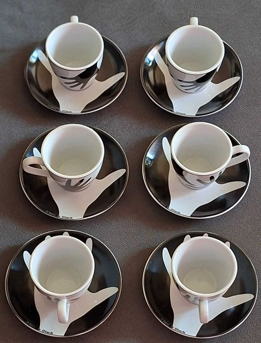 Conjunto de 6 Chávenas Café