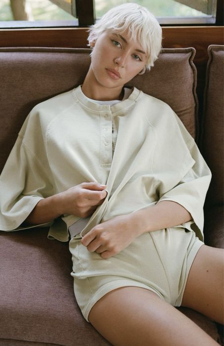 Костюм Zara кроп-топ шорты