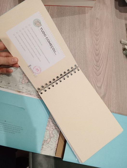 Álbum de viagens Mr. wonderful