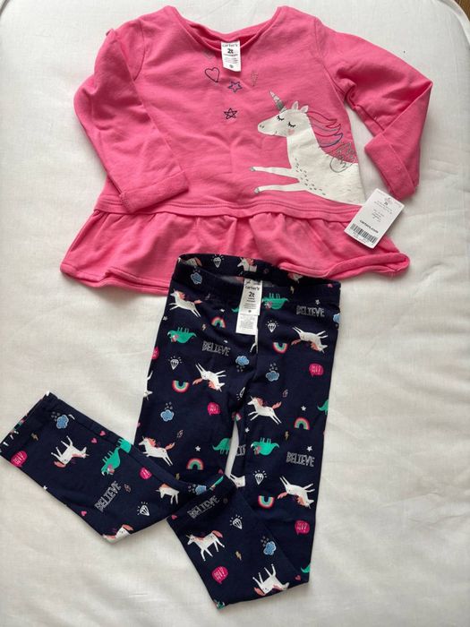 Дитячий костюм, кофта, легінси Carter’s