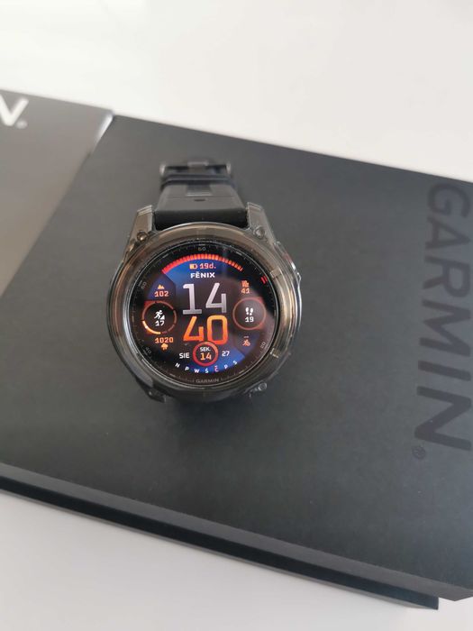 Zegarek Garmin Fenix 8 pro - wersja jubilerska-2200 zł taniej!!! Stan idealny