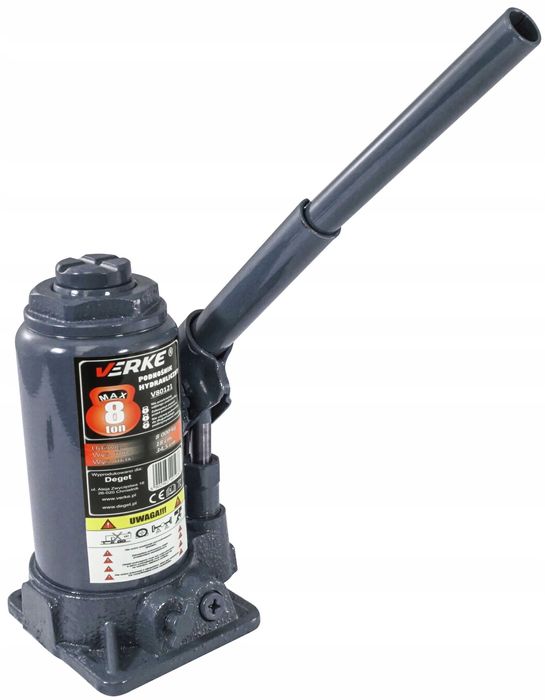 PODNOŚNIK SŁUPKOWY Hydrauliczny Butelkowy Żaba Lewarek 8T Ton