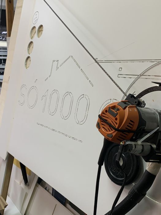 Fresa CNC 2.4mts x 1.2mts Vertical