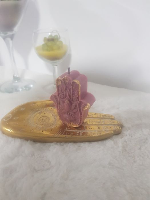 Vela feita de iniciante