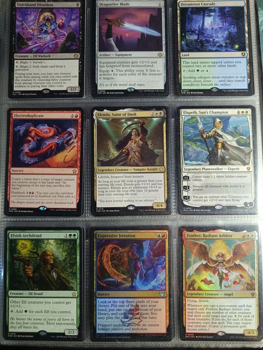 Pequena coleção cartas Magic the Gathering (MTG)