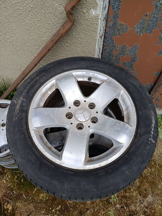 Felgi Mercedes E w211 oryginalne opony już stare gratis 16