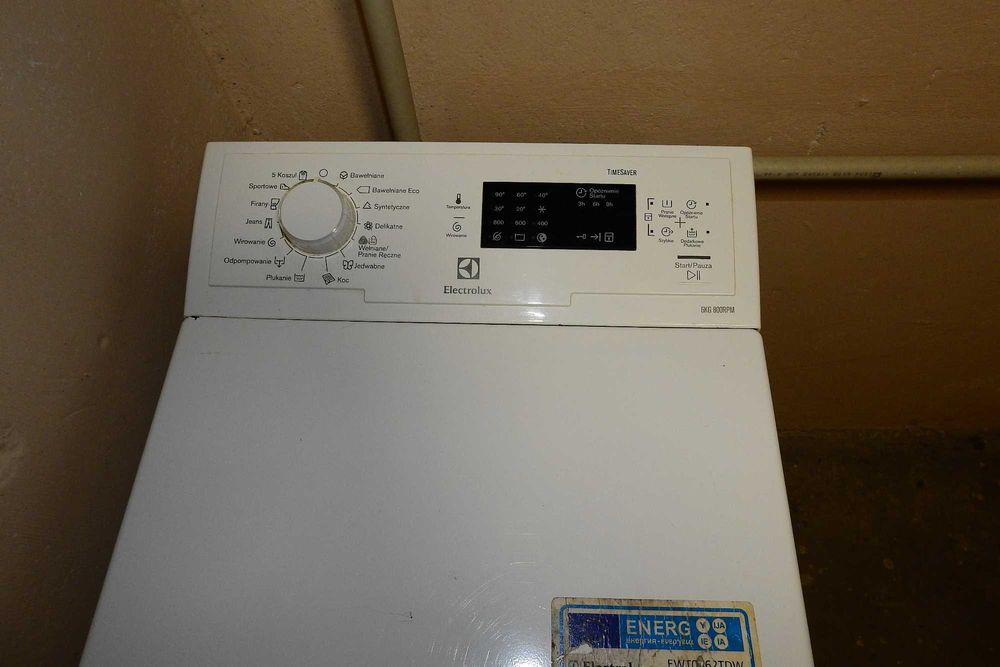Pralka electrolux EWT0862TWD