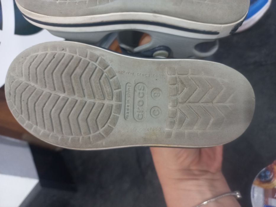 Buty Psi Parrol świecące i sandaly Crocs