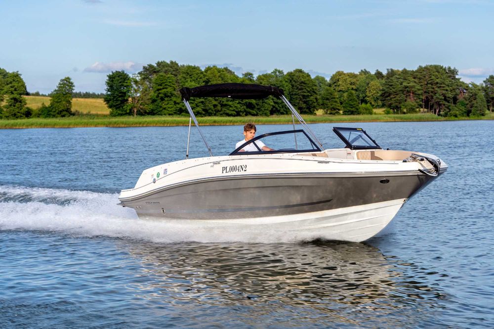 Bayliner VR6E 250 KM, Simrad GO7, 1. właściciel, faktura VAT