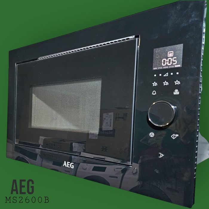 AEG MS2600B – NOWA Mikrofalówka do zabudowy 26 l
