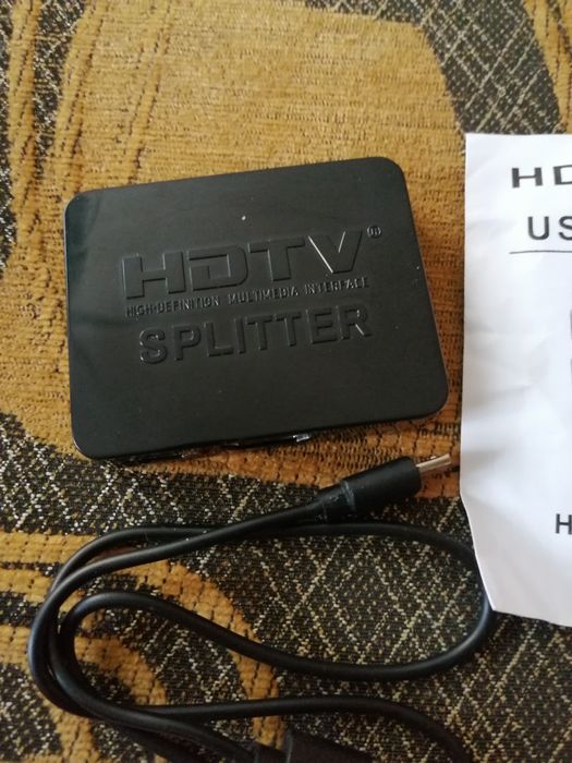 splitter HDMI 4K 1/2  nowe