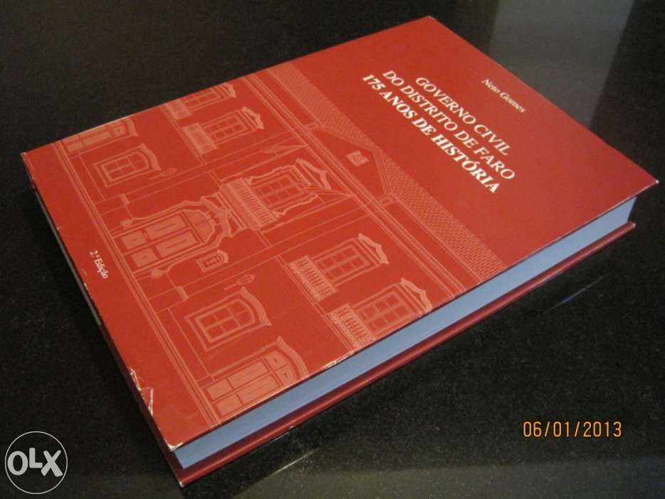 Livro Governo Civil do Distrito de Faro - 175 anos de história