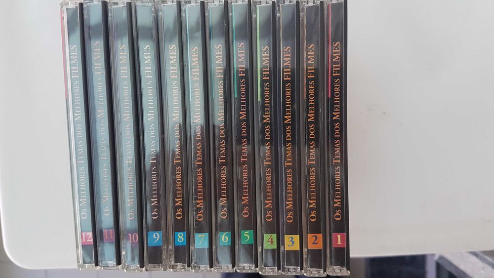 12 CD's - Os Melhores Temas dos Melhores Filmes