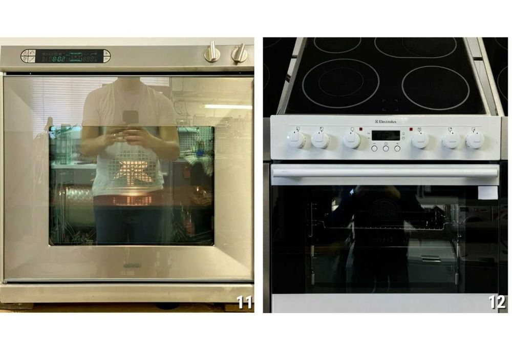 ДУХОВА Шафа з СВЧ Духовка BOSCH KT98763 45 60 см 2в1 Мікрохвильовка бу