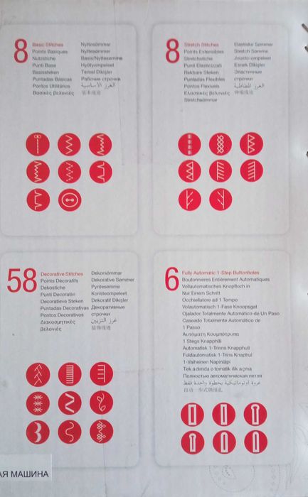 Швейная машинка Singer Brilliance 6180