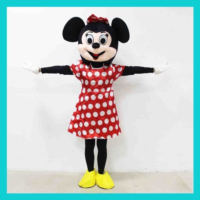 Aluguer Mascotes: Panda, Mickey, Minnie, Super Mário, Chase e Stitch