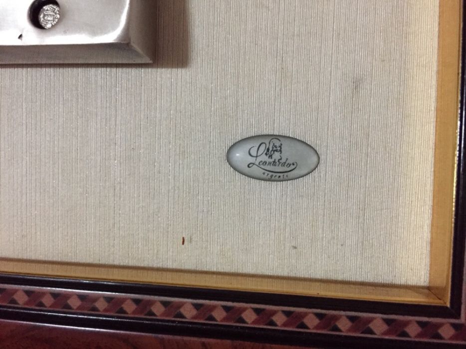 Quadro em prata de LEONARDO ARGENTI