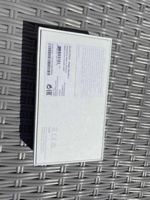 Mysz APPLE Magic Mouse 2 MLA02ZM/A