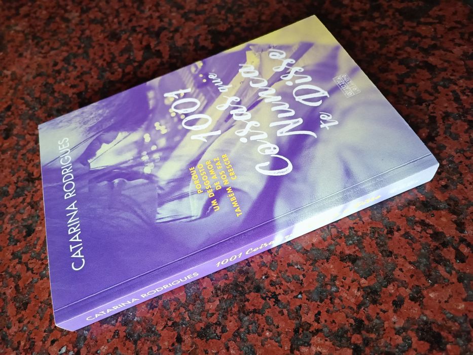 1001 Coisas que Nunca te Disse - de Catarina Rodrigues - NOVO
