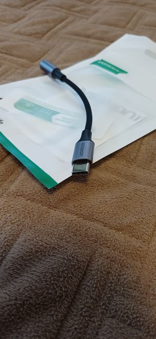 Перехідник адаптер Ugreen Type C до 3.5mm.