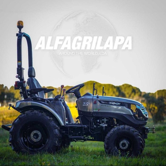 Trator Solis 26XL SILVER C/4 Alfaias Incl*CAMPANHA WINTER PROMO 2026*