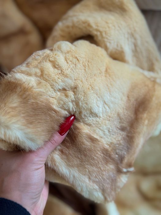 Норкова шуба MANZARI, натуральна норка