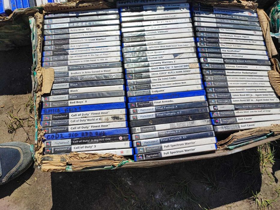 Gry na ps2, Gra PlayStation 2 crash fifa 13 tekken mortal kombat gta